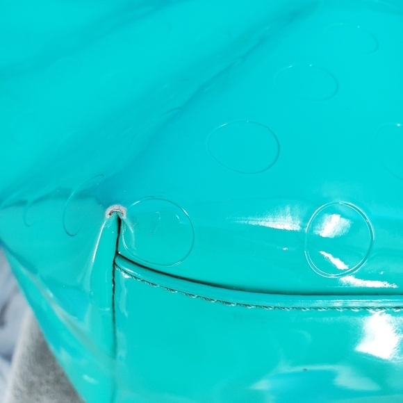 Kate Spade green polka dot tote *flawed* - Picture 8 of 16